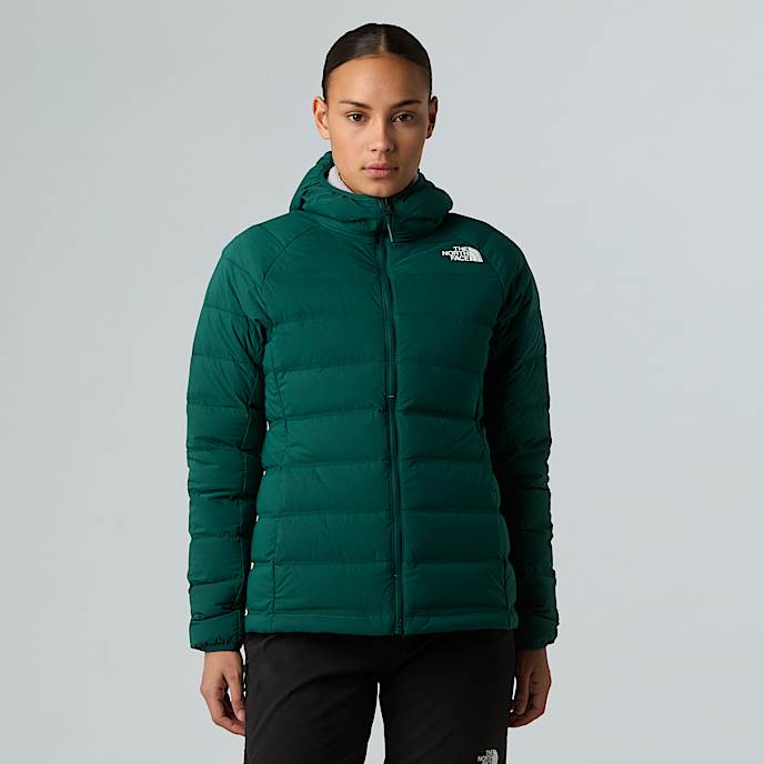 Abseil Stretch Down Hooded Jacket W - 1