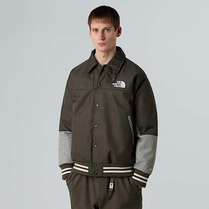 Giacca in piumino Varsity da uomo TNF New Taupe GreenWhite Dune HERO