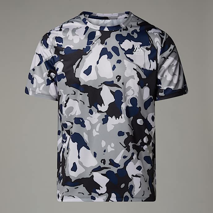 Mski Tshirt z nadrukiem Mountain Athletics 247 TNF TNF Black Light Show Print HERO