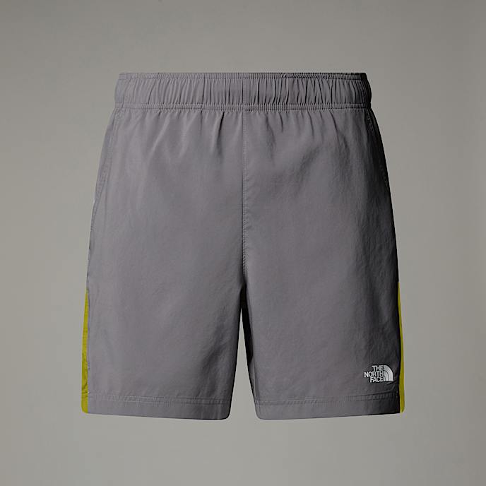 Mskie szorty z wytaczanym efektem 247 TNF Smoked PearlPearl Mist Tent Model Print HERO