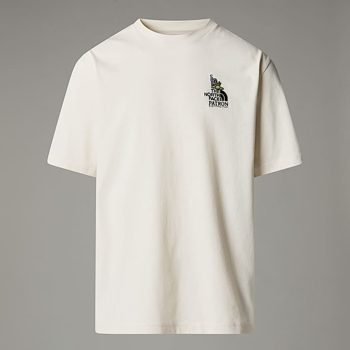 Uniseks Oversized Clean TrailTshirt TNF White Dune HERO