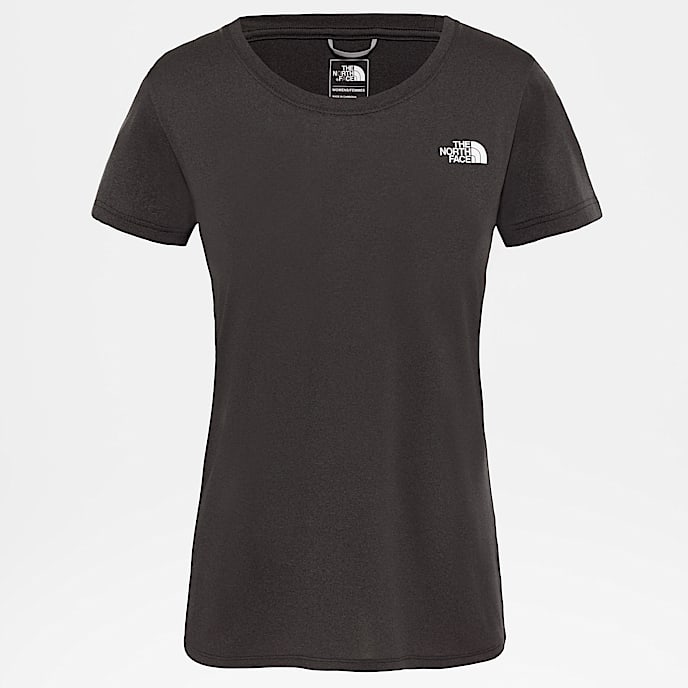 Womens Reaxion Amp TShirt TNF TNF Black Heather HERO