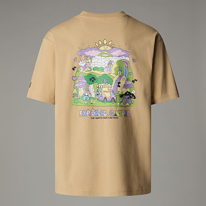 T-shirt sobredimensionada Mountain Cleanup unissexo - 1