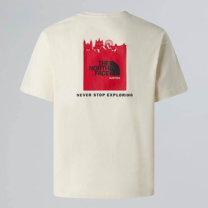 Tshirt NSE Austria Relaxed unisex TNF White DuneTNF Red HERO