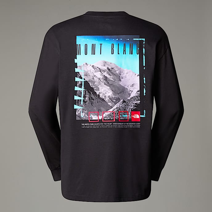 AXYS OversizedTshirt met lange mouwen TNF TNF Black HERO