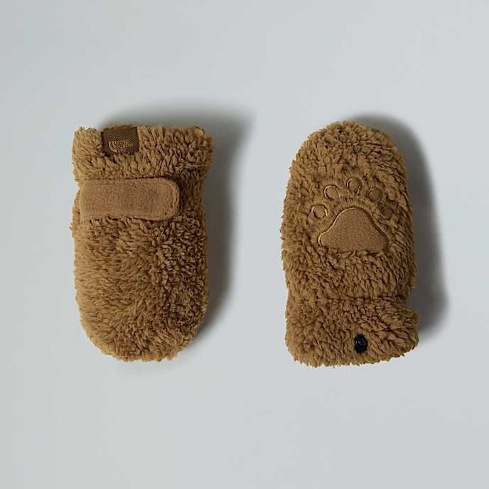 Baby Bear Mitten TNF Teddy Brown HERO