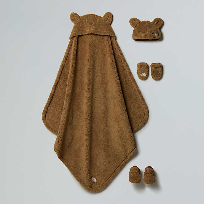 Campshire Box Set Baby TNF Teddy Brown HERO