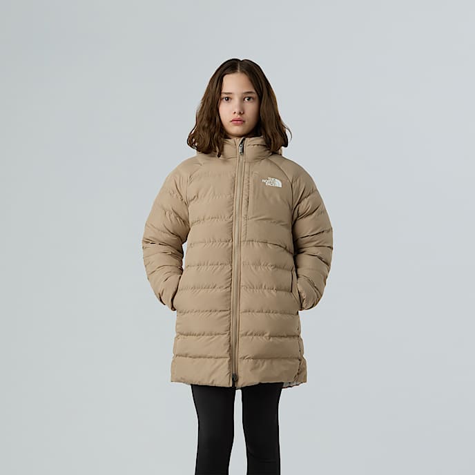 Reversible Perrito Parka Girl TNF Mushroom Grey HERO