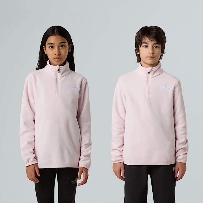 Glacier-fleece met kwartrits voor tieners - 1