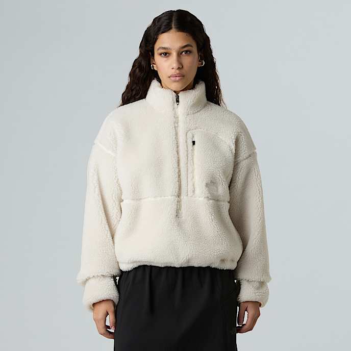 Pullover Extreme in pile da donna TNF White Dune HERO