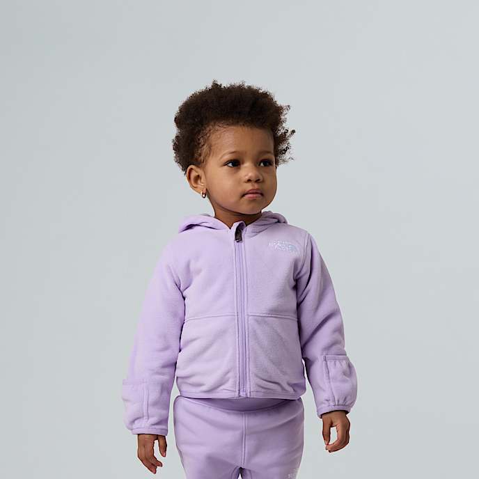 Glacier FullZip Hoodie Baby TNF Lite Lilac HERO