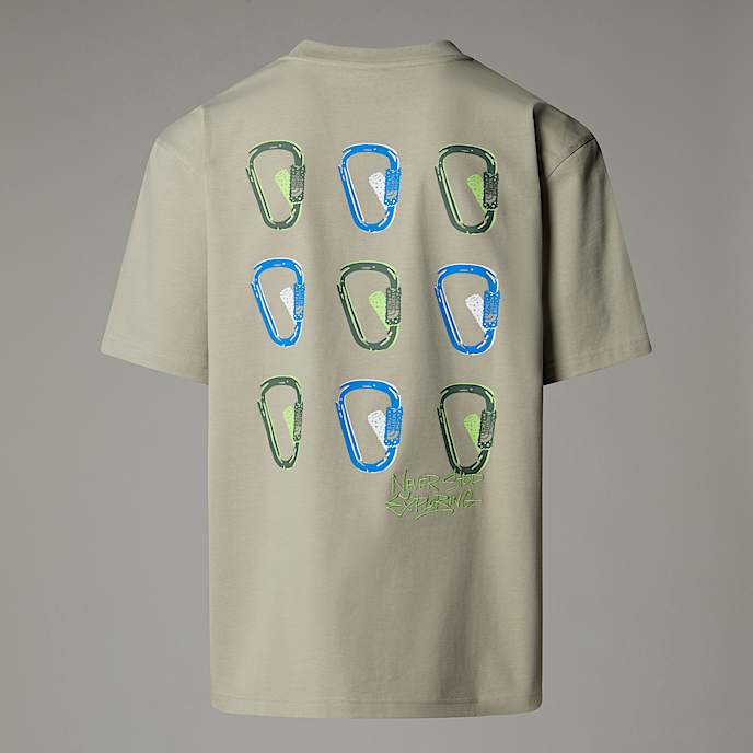 NSE Oversized TShirt Unisex TNF Clay Grey HERO