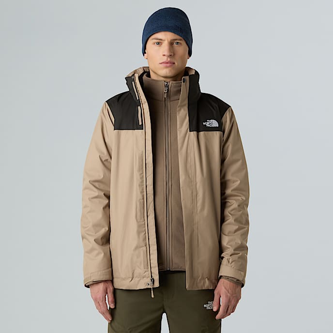 Evolve II Triclimate 3in1 Jacket M TNF Mushroom GreyMocha Brown HERO