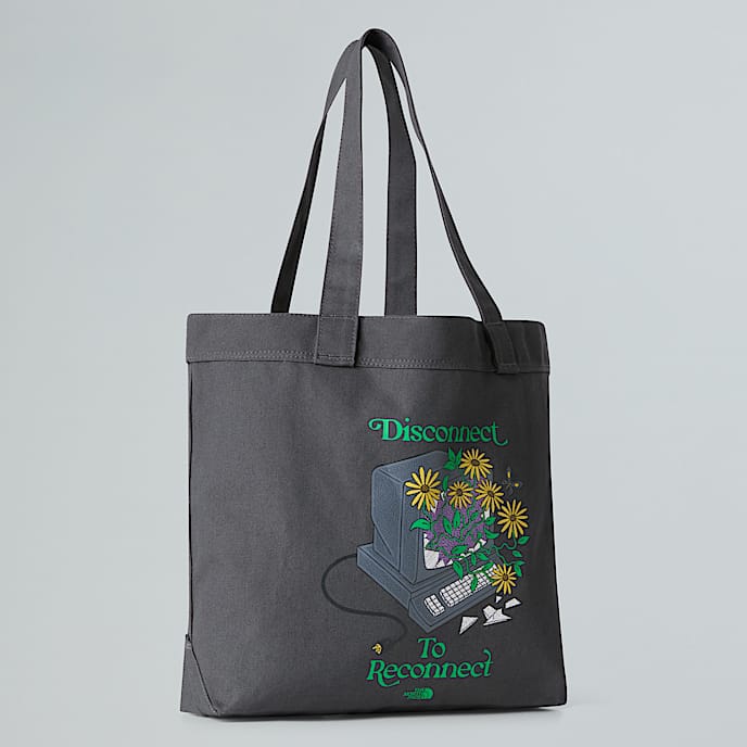 Cotton Tote Bag TNF Anthracite Grey HERO