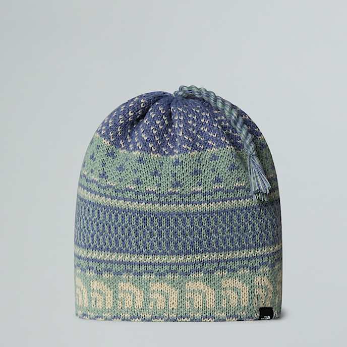Beanie Cabin Ski Tuke TNF Slate Moss JacquardTassel HERO