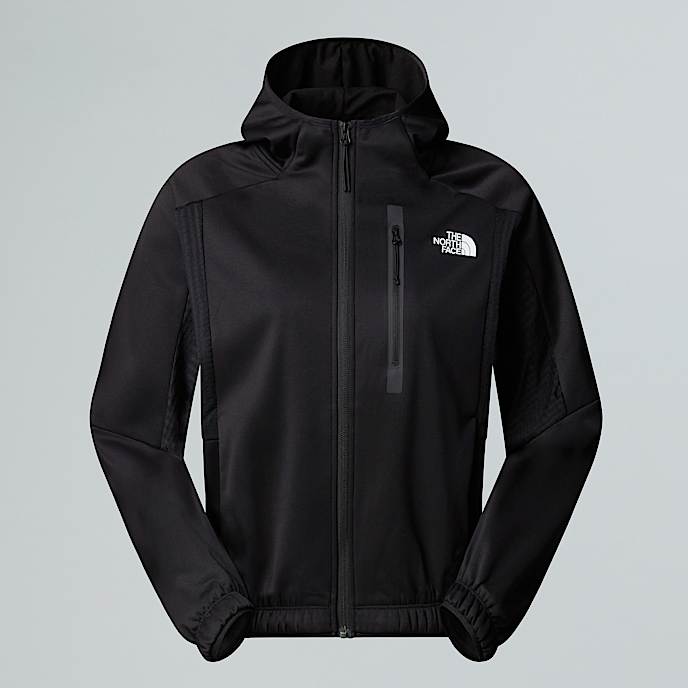 Mountain Athletics-fleece met capuchon en volledige rits voor dames - 1