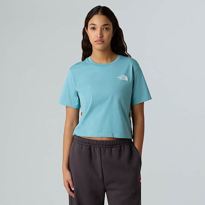 Simple Dome kurzgeschnittenes T-Shirt für Damen - 1