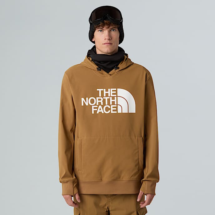 Tekno Logo Hoodie M TNF Utility Brown HERO