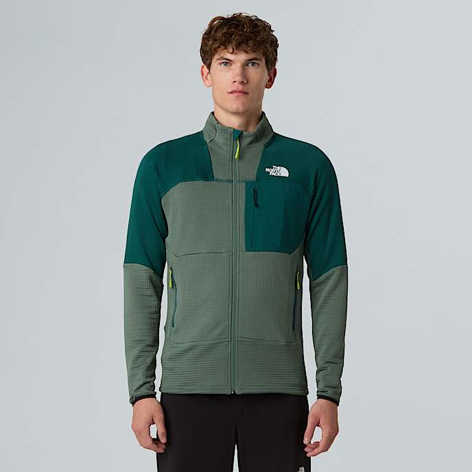 Stormgap Power Grid Jacket M TNF Duck GreenDeep Nori HERO