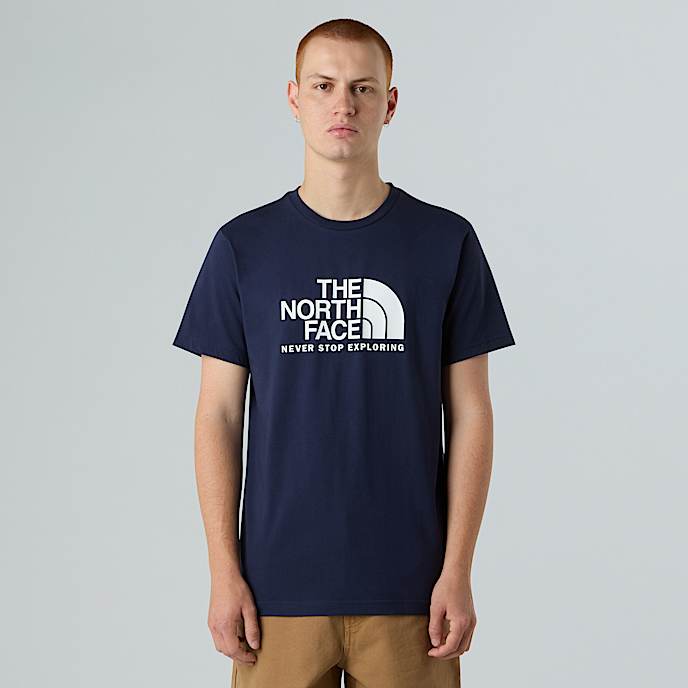 Tshirt New Peak da uomo TNF Summit Navy HERO