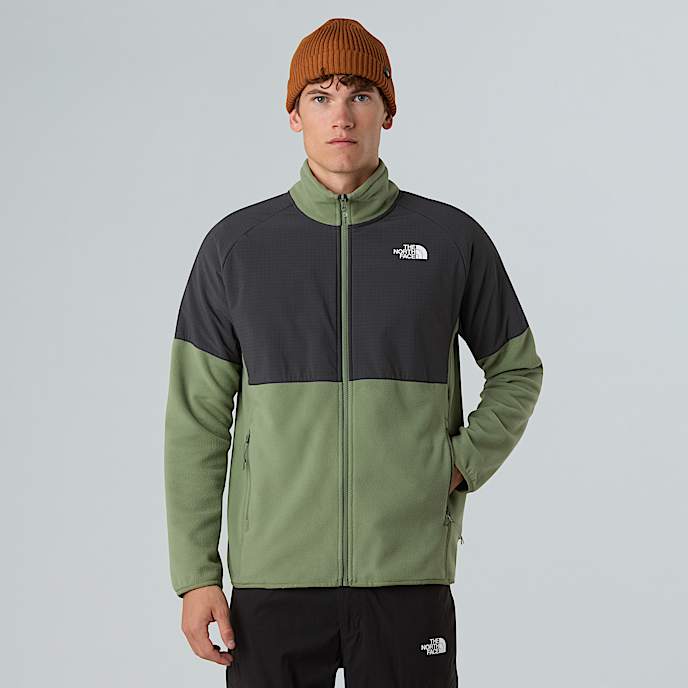 Glacier Heavyweight FullZip Fleece M TNF Bark MistAsphalt Grey HERO