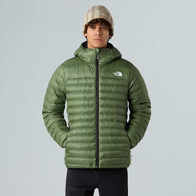 Giacca con cappuccio Terra Peak da uomo TNF Bark Mist HERO