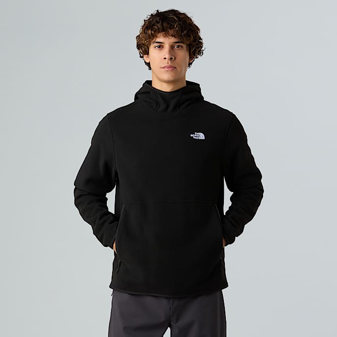 Glacier Hooded Pullover Fleece M TNF TNF Black HERO
