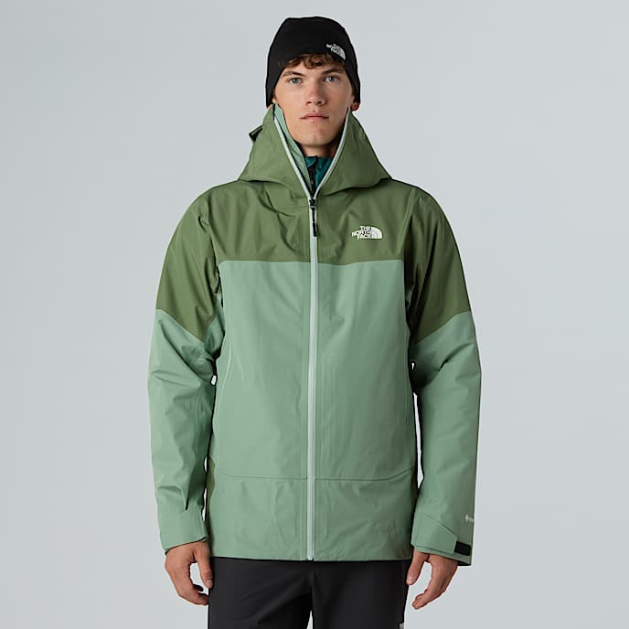 Giacca Jazzi GORETEX a 3 strati da uomo TNF Slate MossBark Mist HERO