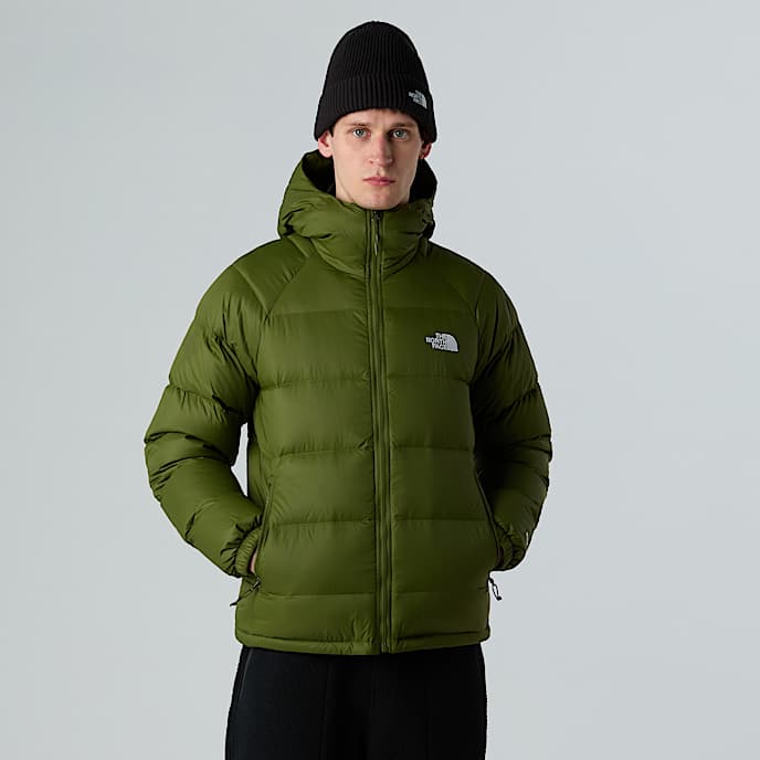 Hydrenalite Hooded Down Jacket M TNF Woodland Green HERO
