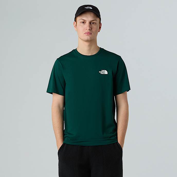 Tshirt Simple Dome da uomo TNF Hunter Green HERO