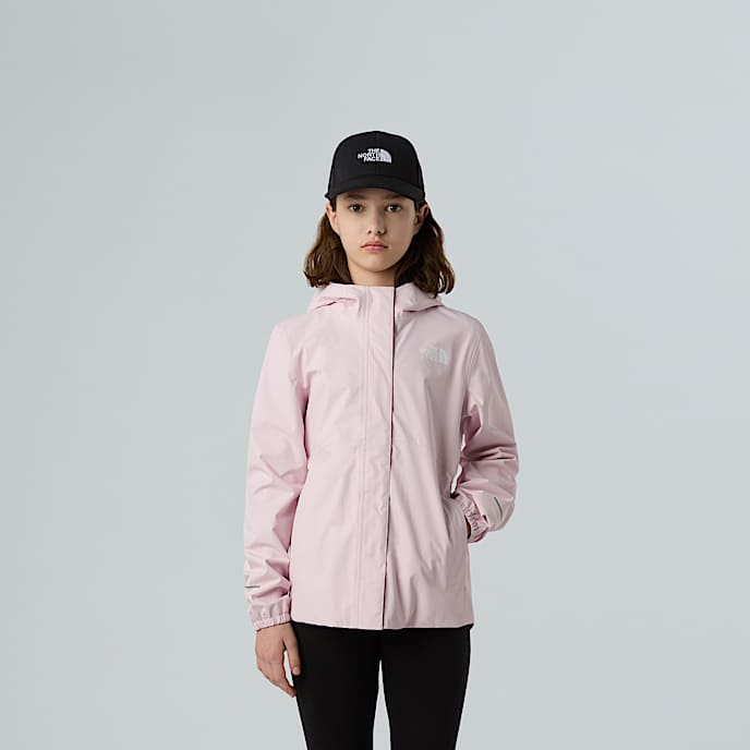 Antora Rain Jacket Girl TNF Pale Blossom HERO