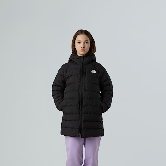 Dziewczca dwustronna parka Perrito TNF TNF Black HERO