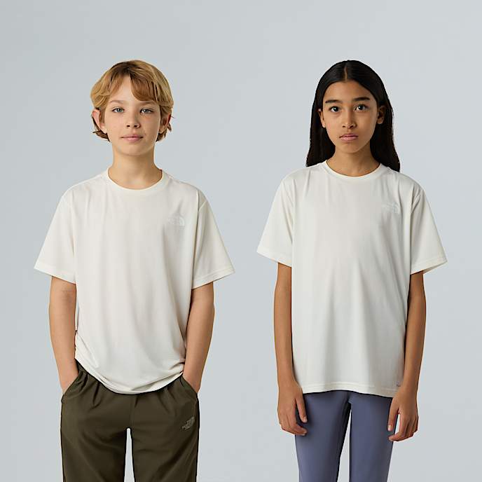 247 TShirt Junior TNF White Dune HERO