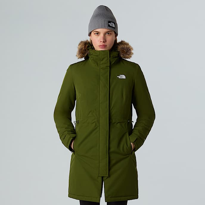 Zaneck Parka W TNF Woodland Green HERO