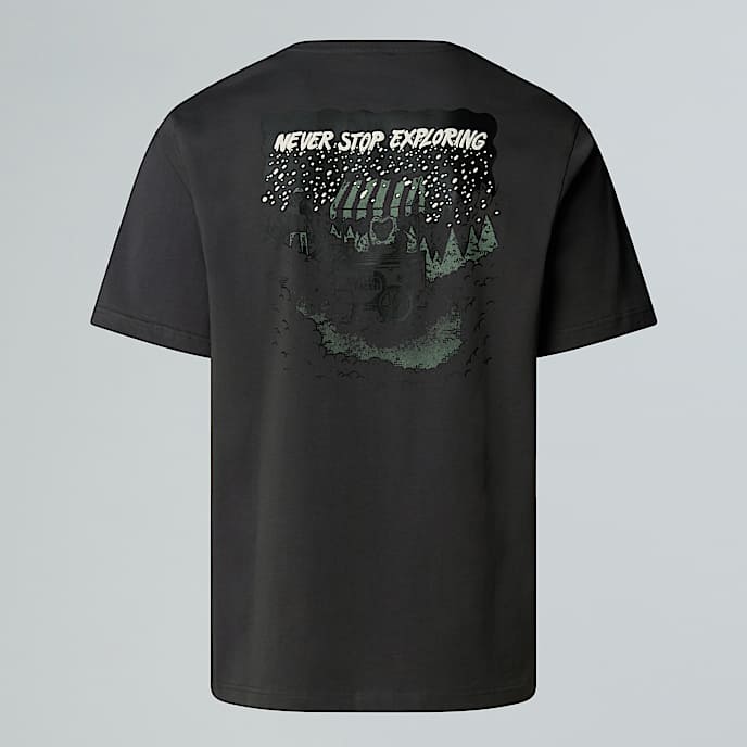 Tshirt Powder Days Relaxed Graphic unisex TNF Asphalt Grey HERO