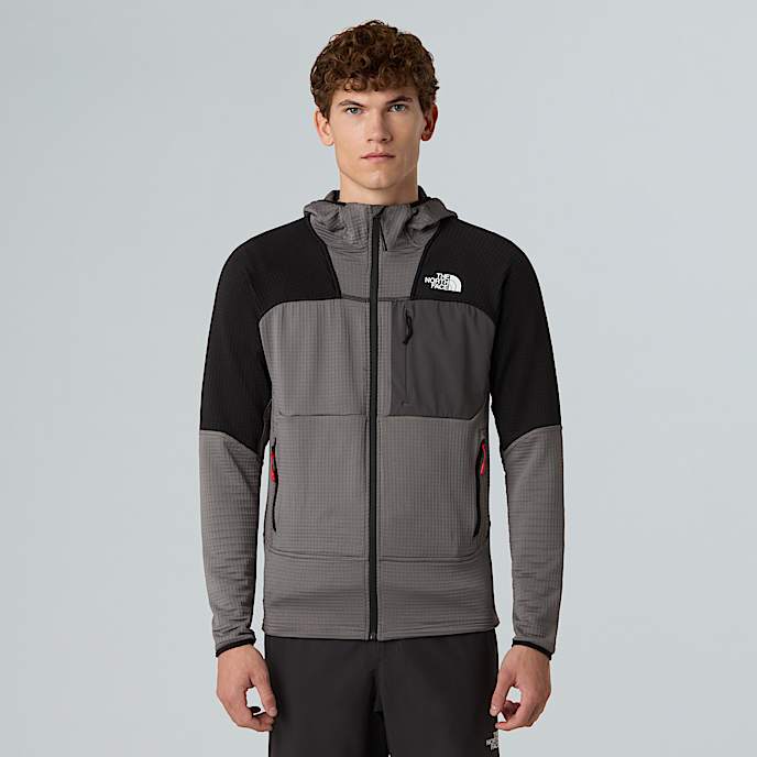 Stormgap Power Grid Hooded Jacket M TNF Smoked PearlTNF Black HERO
