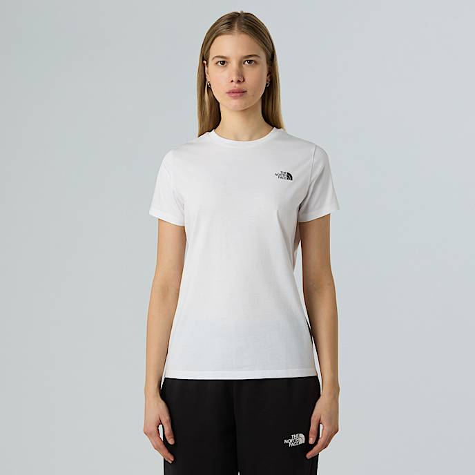 Tshirt Simple Dome da donna TNF TNF White HERO