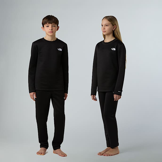 DotKnit Thermal Baselayer Set Junior TNF TNF Black HERO