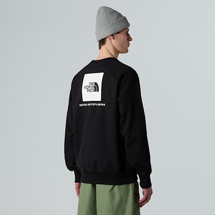 NSE Raglan Box Sweatshirt M TNF TNF Black HERO