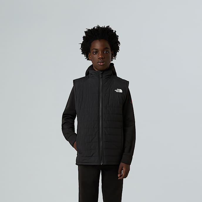 Never Stop Synthetic Gilet Boy TNF TNF Black HERO