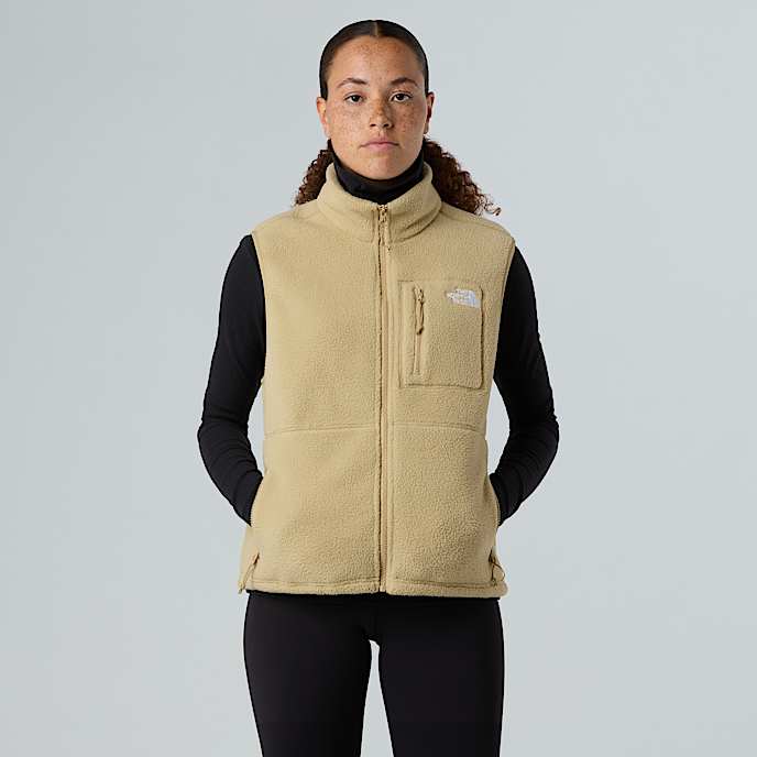 Womens Yumiori Gilet TNF Khaki Stone HERO