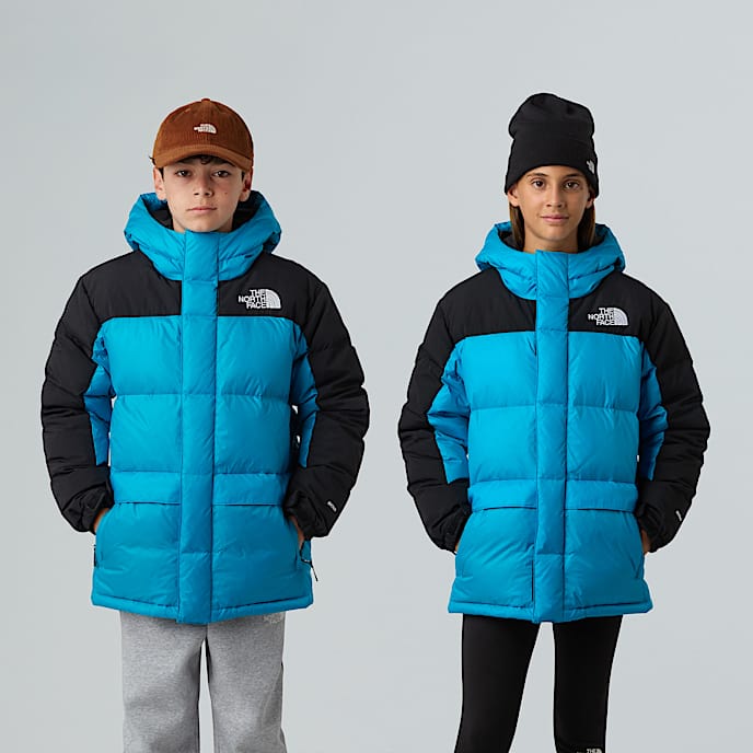 Himalayan Down Short Parka Junior TNF Meridian Blue HERO