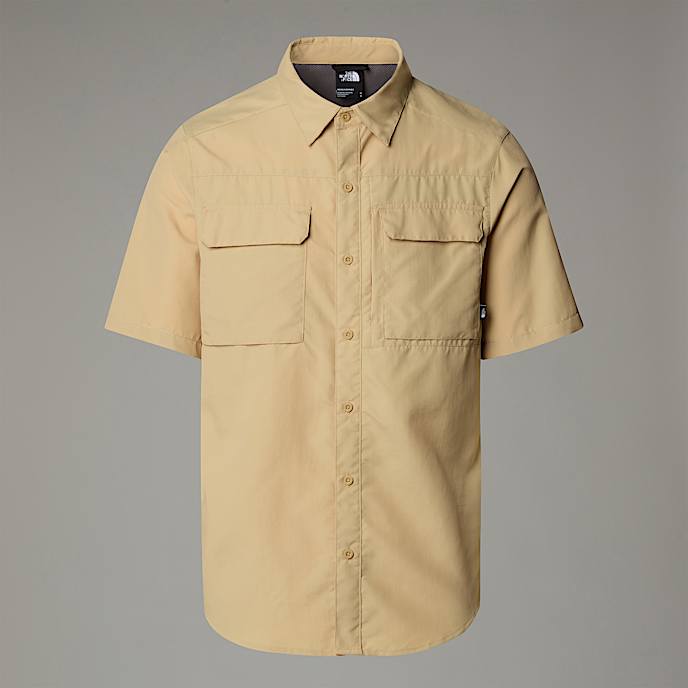 Sequoia ShortSleeve Shirt M TNF Khaki StoneNPF HERO