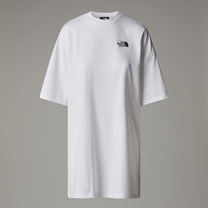 Simple Dome TShirt Dress W TNF TNF WhiteLatte HERO