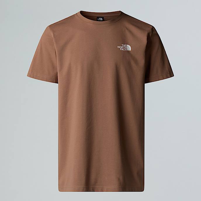Mens Simple Dome TShirt TNF Latte HERO