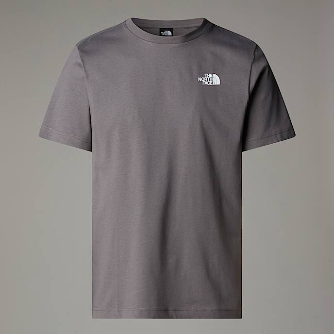 Mens NSE Box TShirt TNF Smoked PearlHero Blue HERO