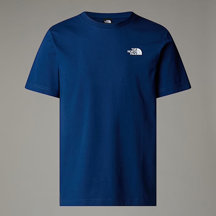 Mens NSE Box TShirt TNF Estate BlueTNF White HERO