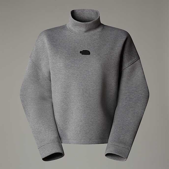 Women's Mock Neck Sweatshirt - 1
