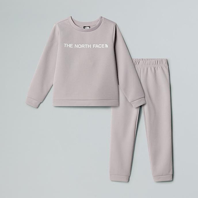 Kids Polyester Set TNF Moonstone Grey HERO