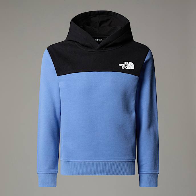 Girls Back Logo Relaxed Hoodie TNF Virtual Blue HERO